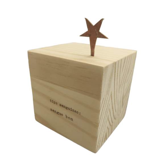 Cubo - Tipo Sanguíneo: Sangue Bom - casaquetem