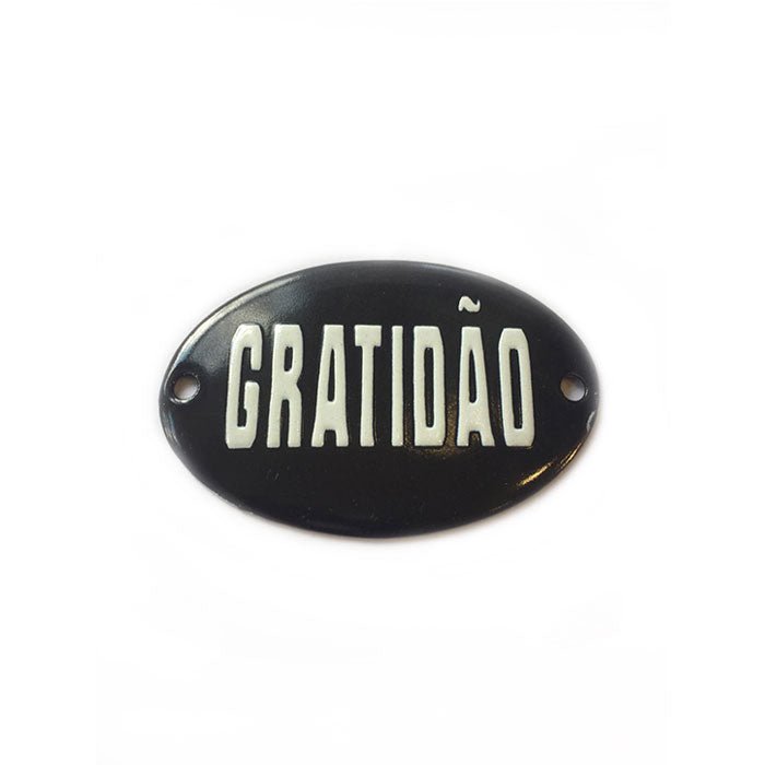 Mini Placa Gratidão - casaquetem