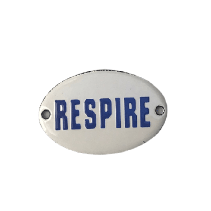 Mini Placa Respire - casaquetem