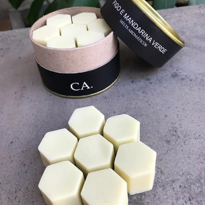 Pastilhas Perfumadas para Difusor - Figo e Mandarina Verde - casaquetem