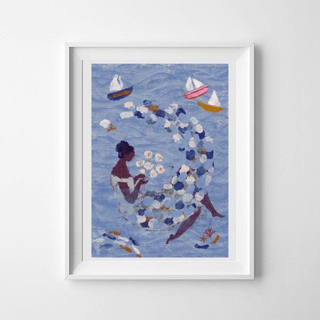 Poster Iemanjá - casaquetem