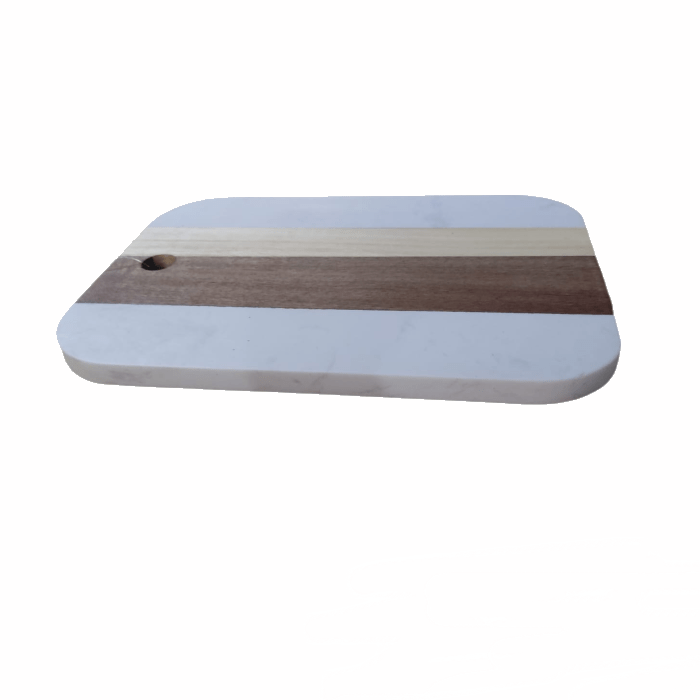 Tábua de Madeira e Mármore - casaquetem