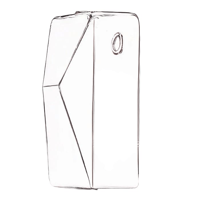 Vaso de Parede Perfume em Vidro - casaquetem