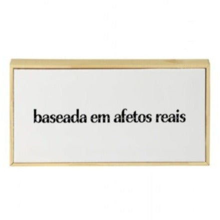 Wood Azule - Baseada em Afetos Reais - casaquetem