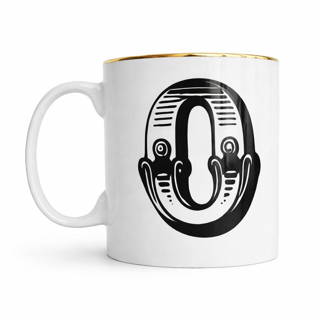 Caneca Monograma P&B