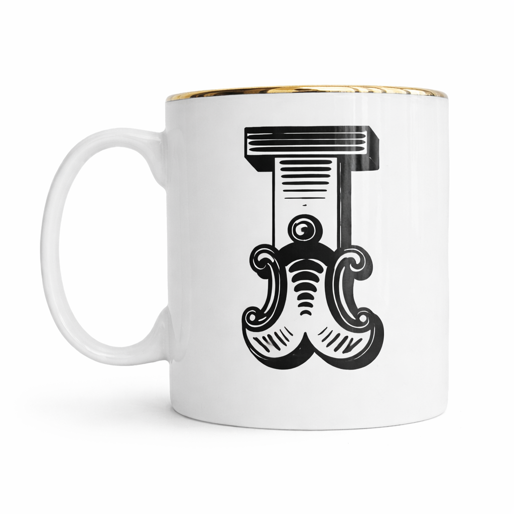 Caneca Monograma P&B