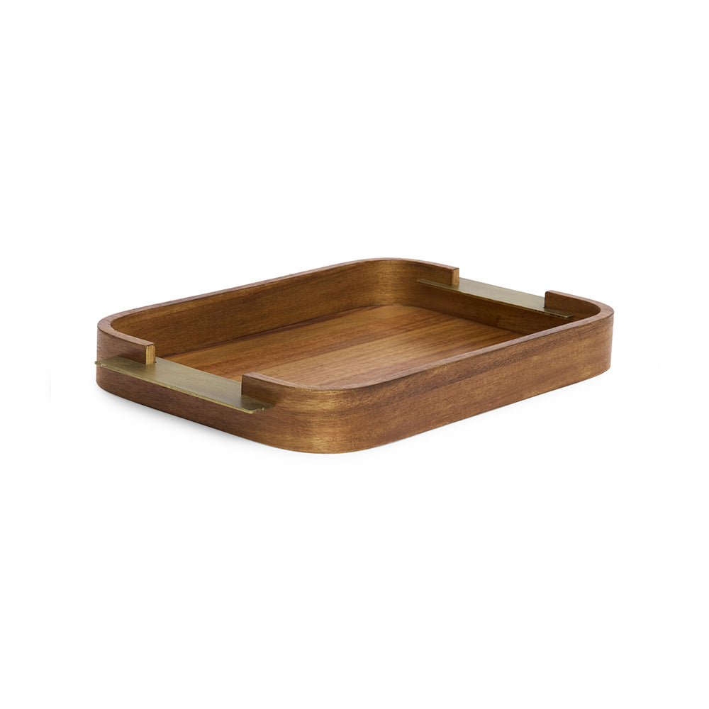 Bandeja Ébano Rústica - P