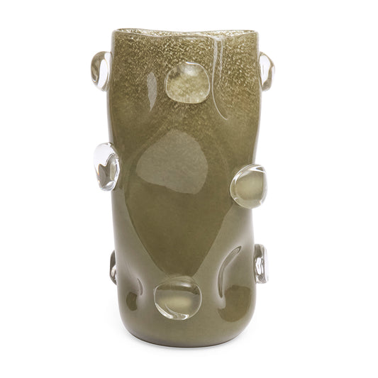 Vaso de Vidro Bolhas