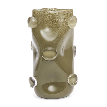 Vaso de Vidro Bolhas