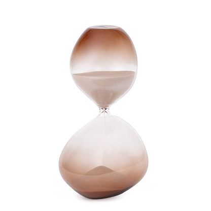 Ampulheta em Vidro Degradê Nude 60min