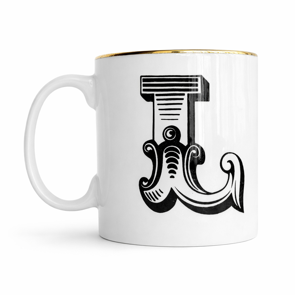 Caneca Monograma P&B