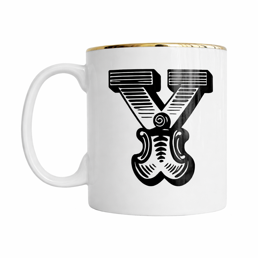 Caneca Monograma P&B