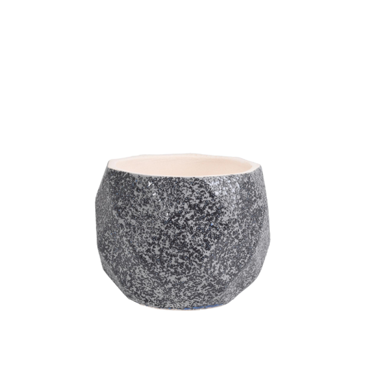 Mini Cachepot de Cerâmica Gray