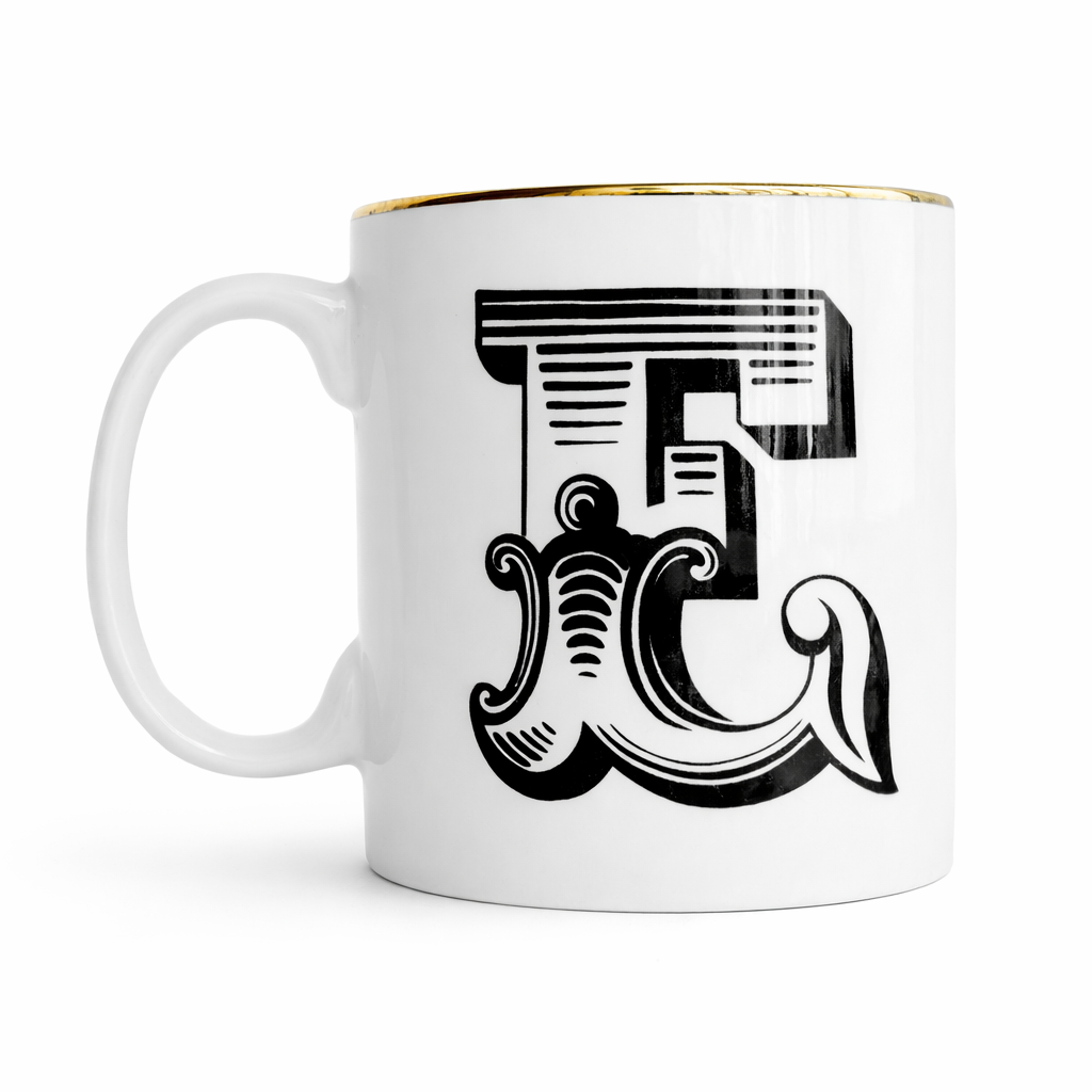 Caneca Monograma P&B