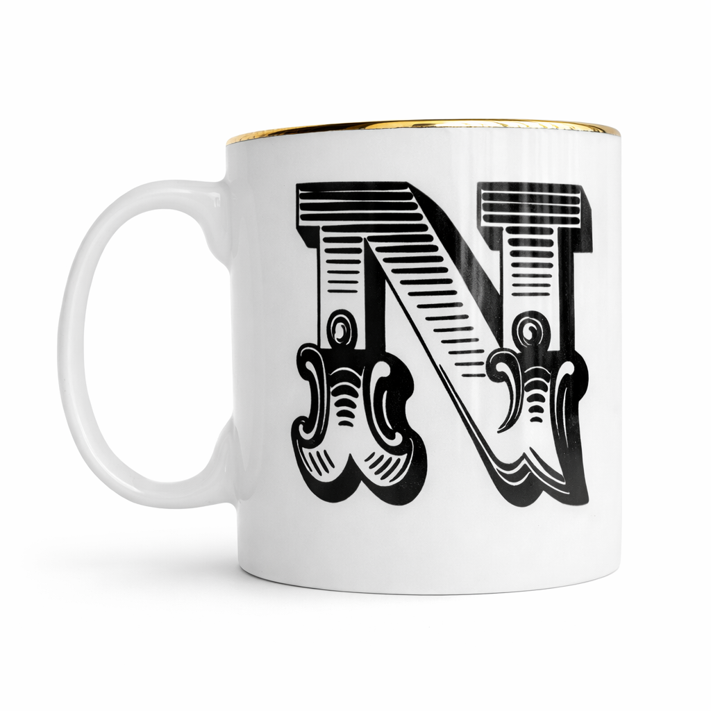 Caneca Monograma P&B