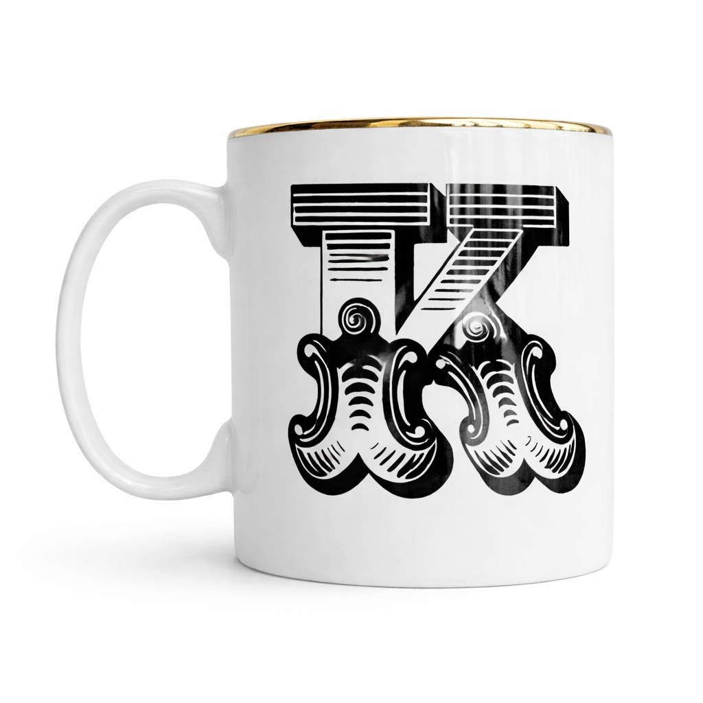 Caneca Monograma P&B