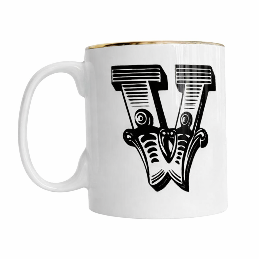 Caneca Monograma P&B