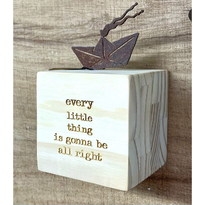 Bloco Cubo "Every Little Thing Is Gonna Be All Right"