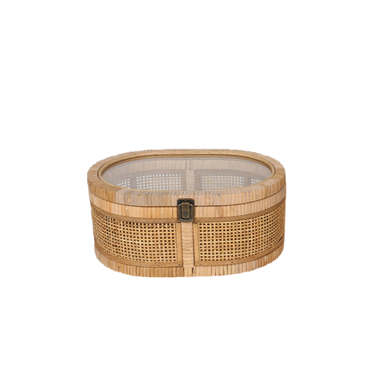 Caixa Decorativa de Rattan