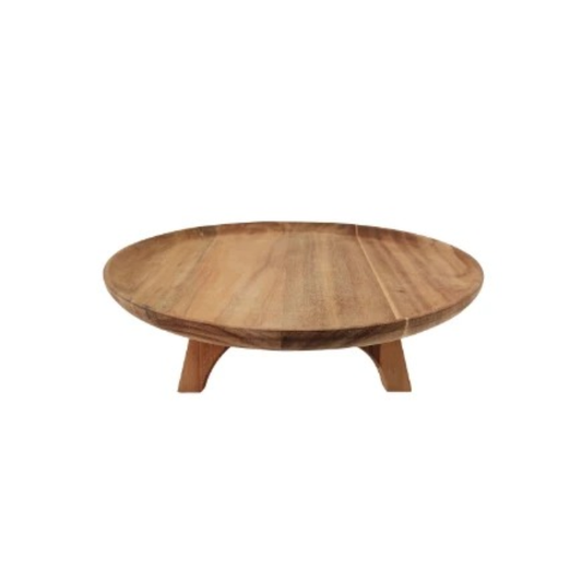 Bandeja Redonda Wooden
