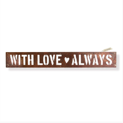 Ferro Envelhecido "With Love Always"