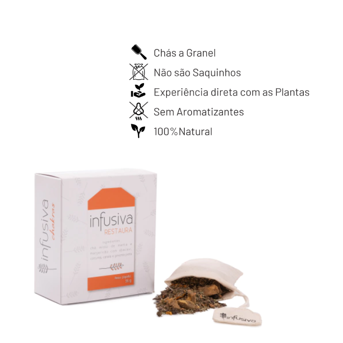 Chá Restaura (Coleção Chakras)