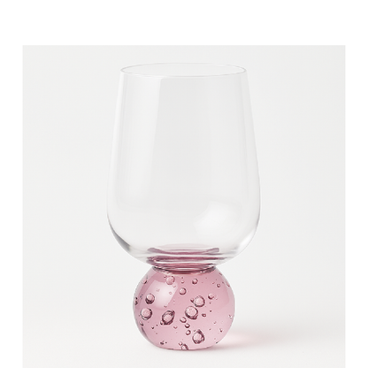 Taça Transparente e Pink