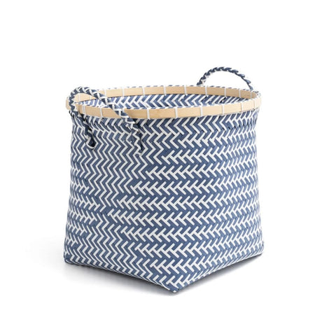 Cesto Tramado Azul