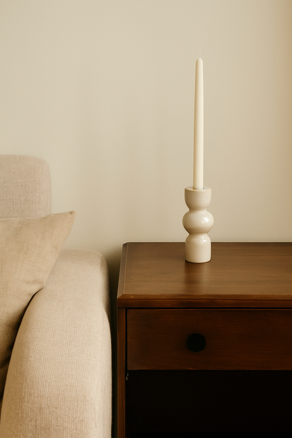 Porta Velas de  Cerâmica P