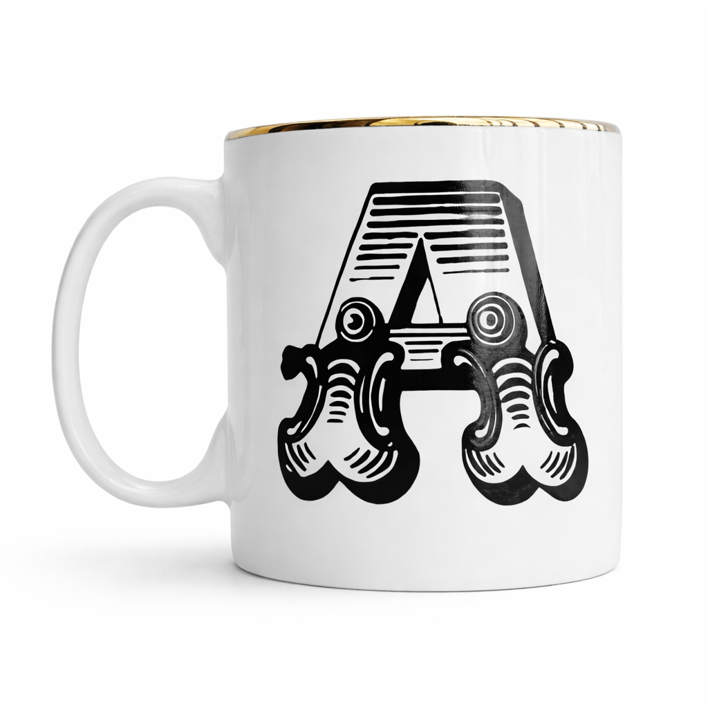 Caneca Monograma P&B