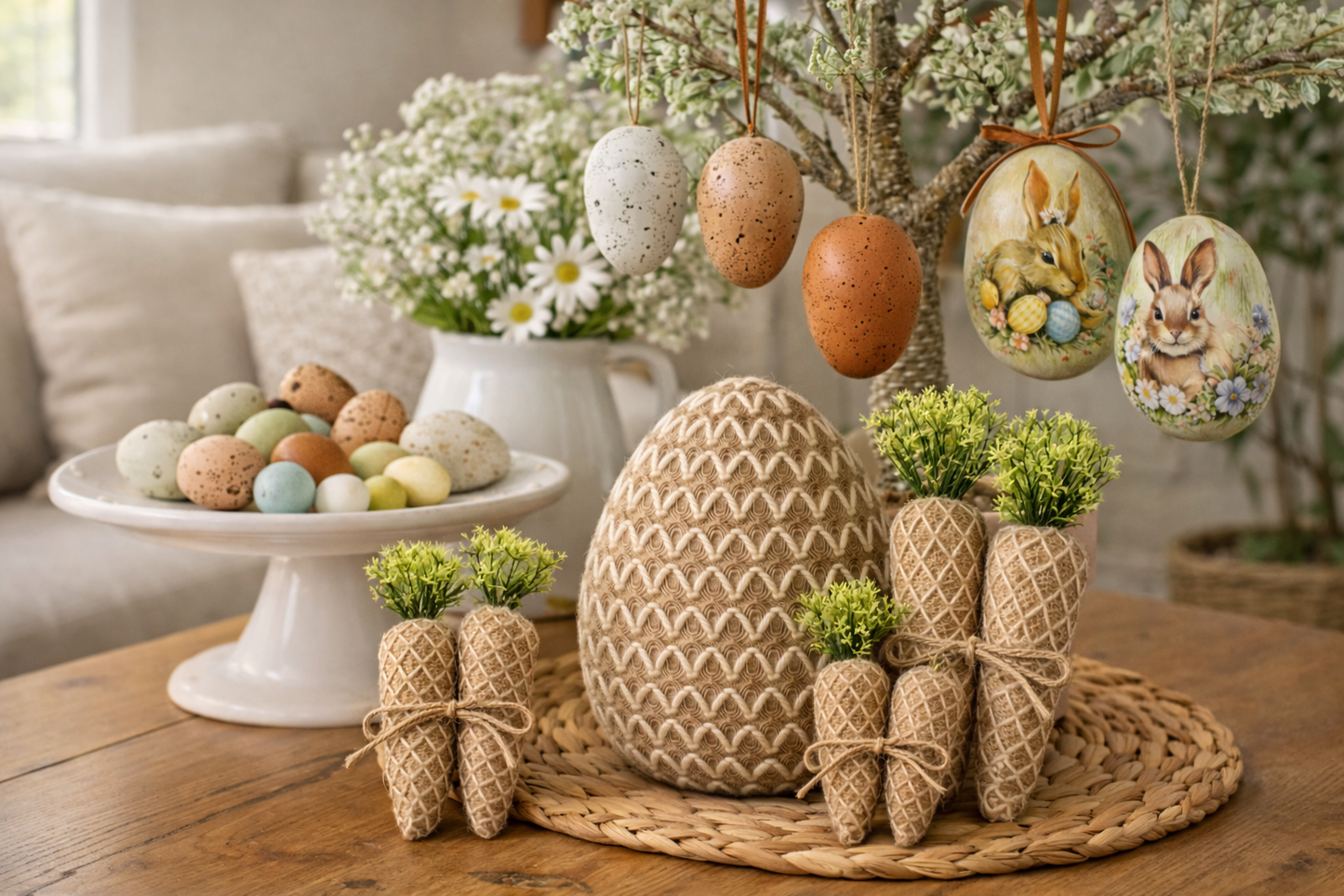 Kit com 3 Cenouras de Palha P