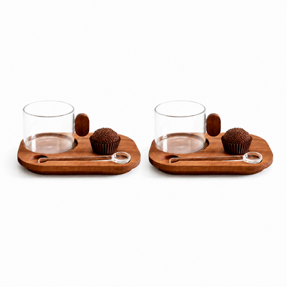 Kit com 2 Conjuntos de Café