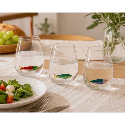 Copo Decorativo Peixe
