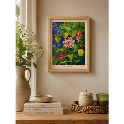 Quadro Flor de Maracujá