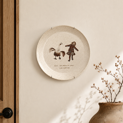Prato Decorativo Like Dancing