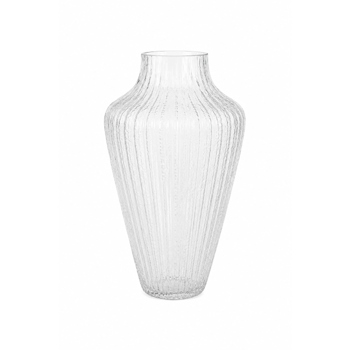 Vaso de Vidro Texturizado G