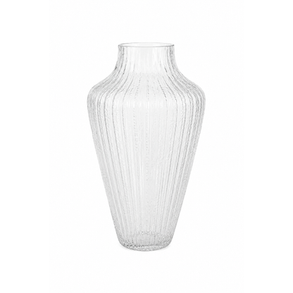 Vaso de Vidro Texturizado G