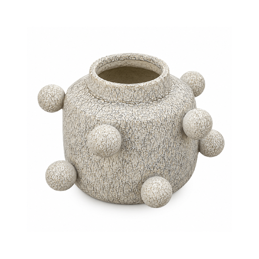 Vaso de Cerâmica com Esferas P
