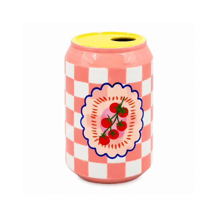Vaso Lata Tomato
