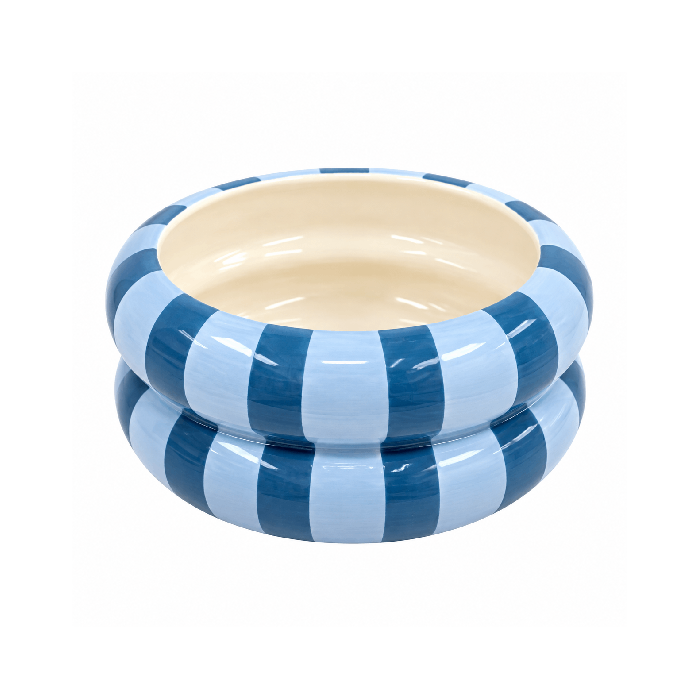 Vaso Listras Azul