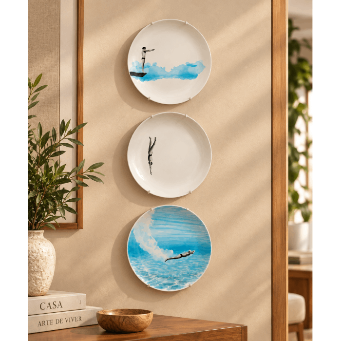 Conjunto de Pratos Mergulho - Greghi Design