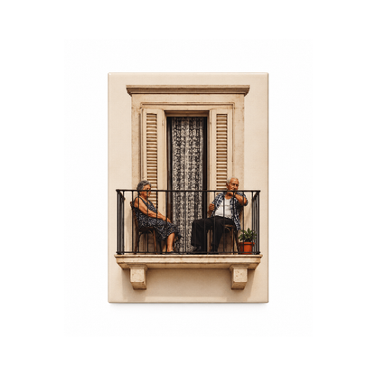 Quadro Janelas Casal - Greghi Design