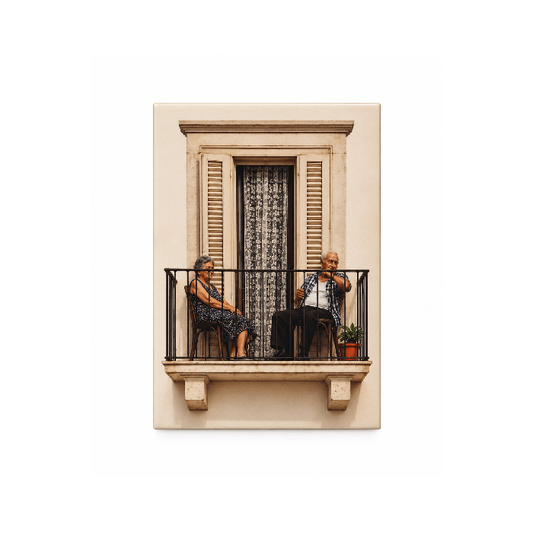 Quadro Janelas Casal - Greghi Design