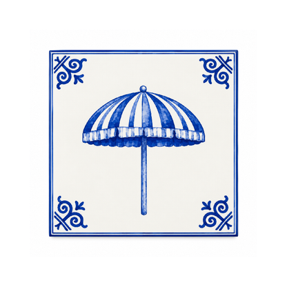 Azulejo Decorativo Guarda Sol - Greghi Design