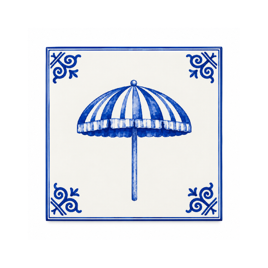 Azulejo Decorativo Guarda Sol - Greghi Design