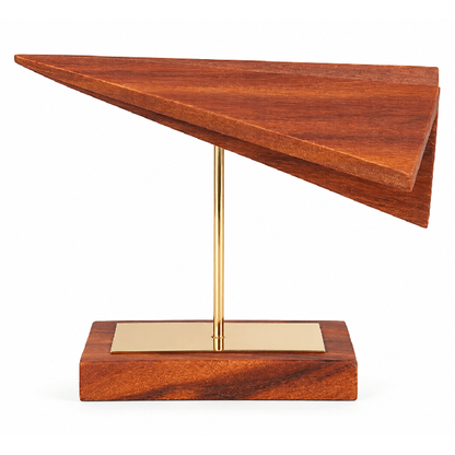 Escultura Avião com Base