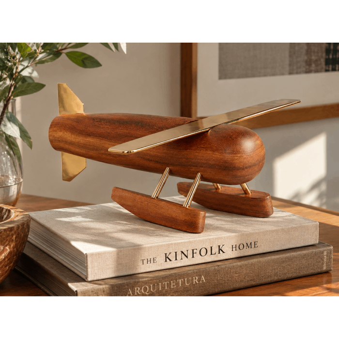 Escultura Hidroavião