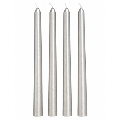 Conjunto 4 Velas Prata