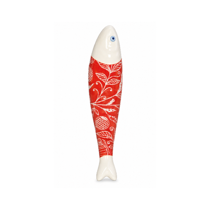 Sardinha Decorativa  de Cerâmica