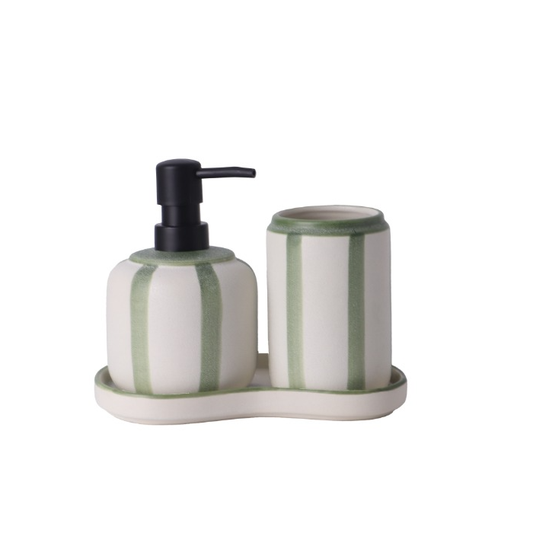 Kit Banheiro de Porcelana